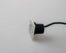 Corpul de iluminat tip segnapasso, încastrabil, pătrat, rezistent la călcare, din oțel inoxidabil, IP67, lumină naturală/caldă, diverse dimensiuni WALK